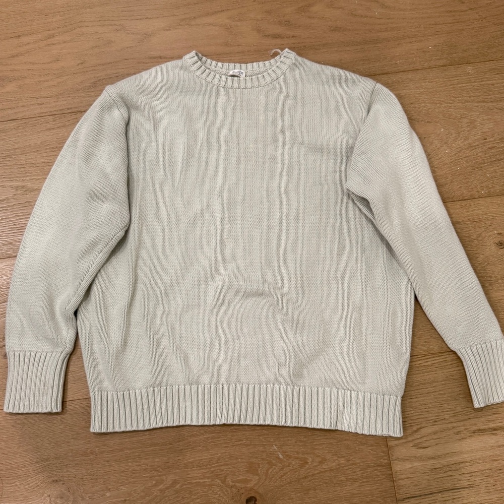 Brandy Melville Mint Green Crewneck Sweater